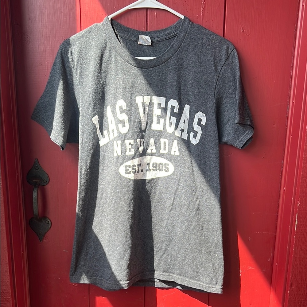 Gray Las Vegas Nevada Tee